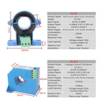 DC Current Transmitter 1V/5V/10V Volatge Transducer Factory Supply Current Sensor current transmitter power 12/24V