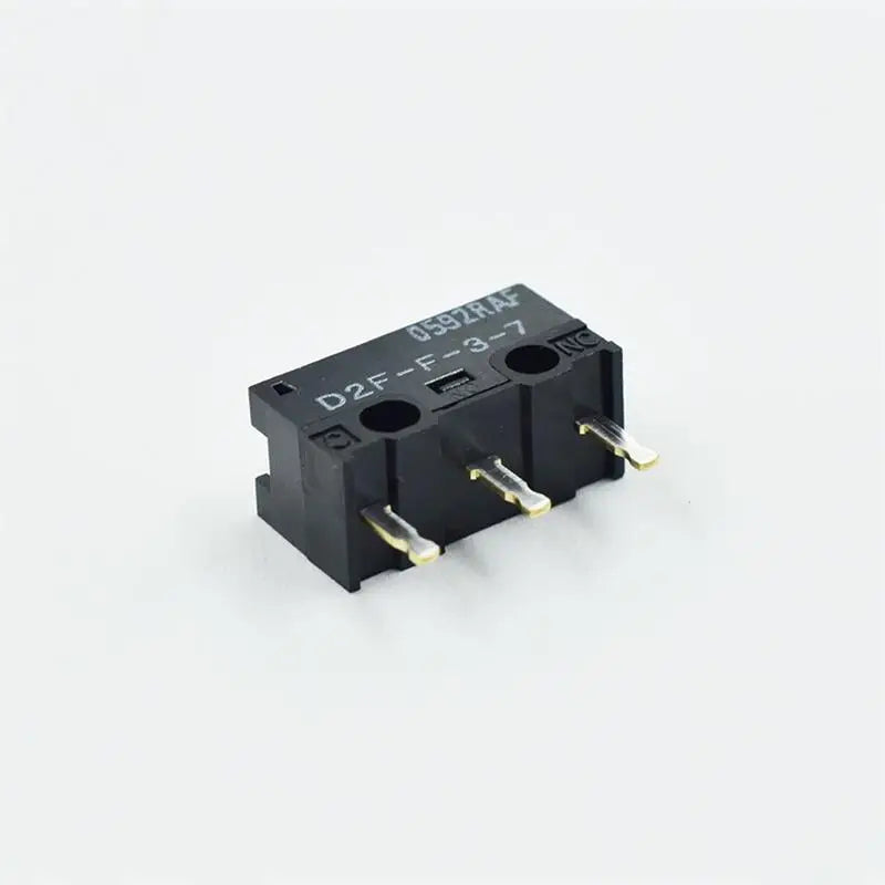 D2F - F-3-7 Snap Action N.O./N.C. SPDT Pin Plunger 3A 125VAC 30VDC 1.47N Travel micro switch for Omron mouse switch