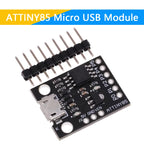 ATTINY Blue Black TINY85 Digispark Kickstarter Micro TYPE-C Development Board ATTINY85 module for Arduino IIC I2C USB ATTINY45