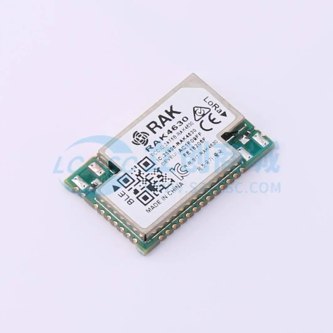1pcs RAK4630-8-SM-NI SMD 23x15mm 22dBm GPIO I2C UART USB LoRa BLE LoRa RF Transceiver Module for Smart Home System