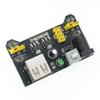 MB-102 Breadboard 400 830 Points Solderless PCB Prototype Board MB102 Power Module 65 Flexible Jumper Wires Test Develop DIY Kit