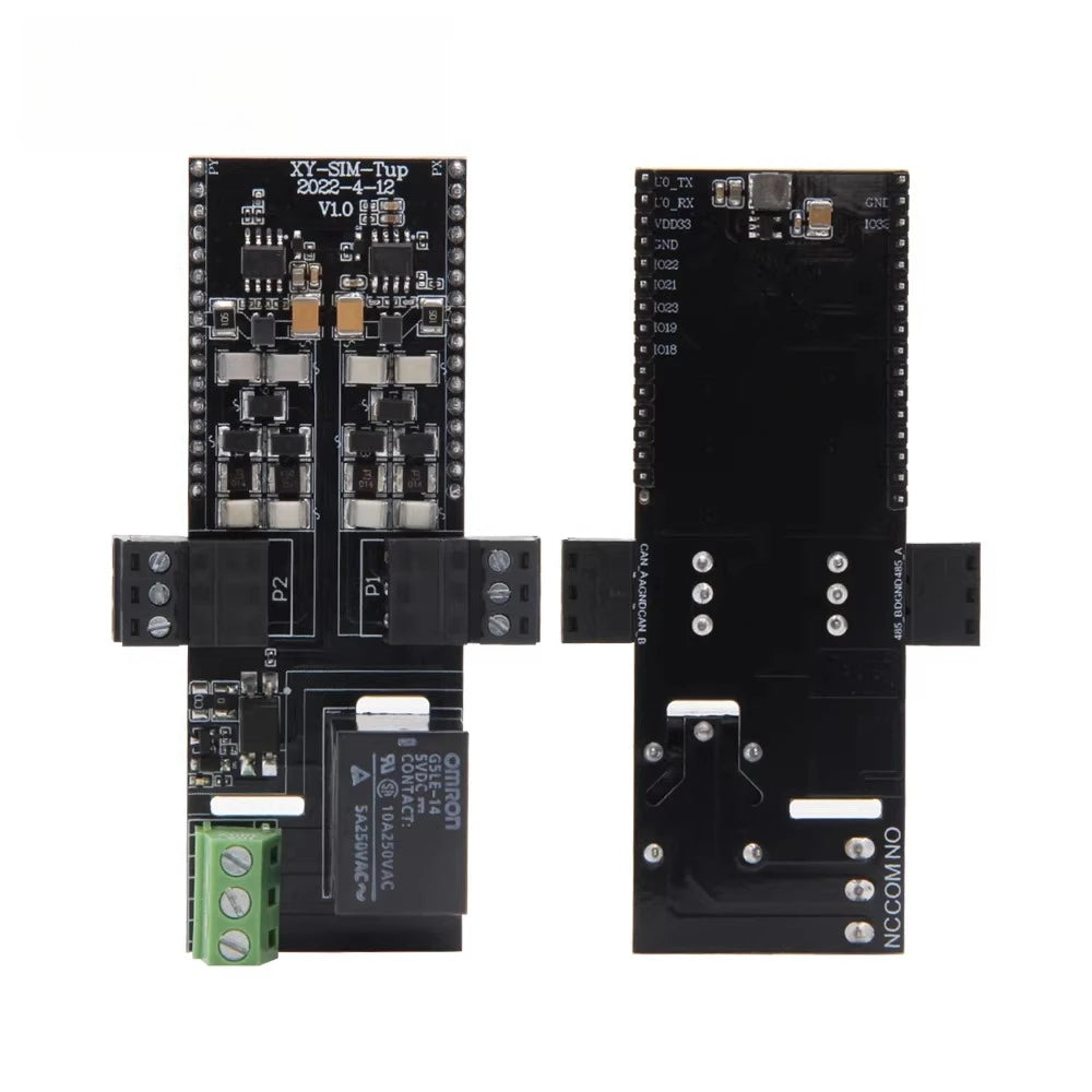 LILYGO T-SimHat CAN RS485 Relay Module 5V Optocoupler Isolation Board for ESP32 Development Board