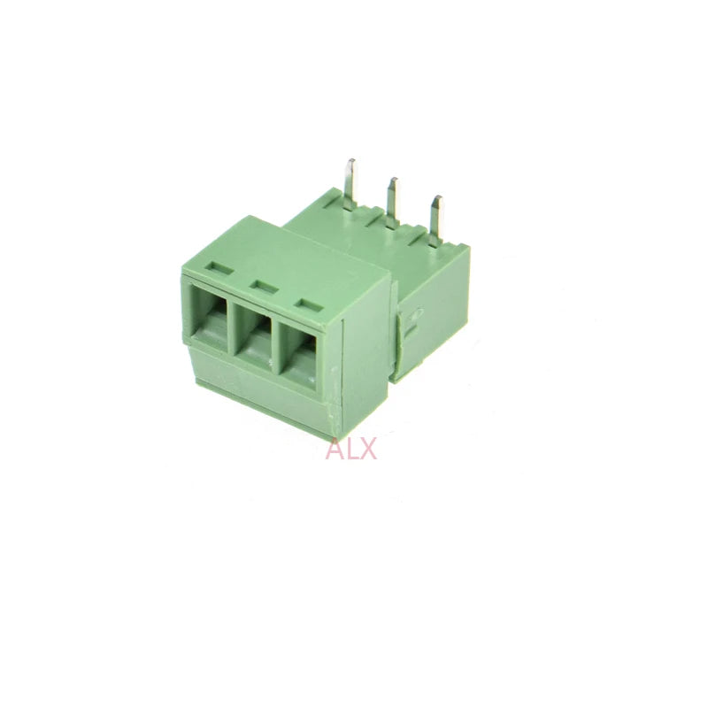 10SETS 15EDG 2pin 3.81MM pitch RIGHT ANGLE screw terminal block connector 3.81 2 pin PLUG + bending PIN HEADER SOCKET for pcb
