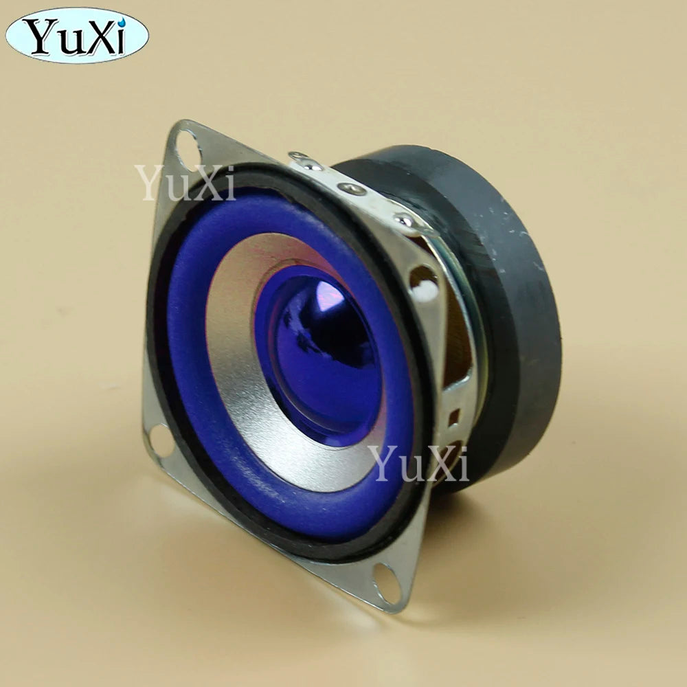 1Pc 5W 4Ohm Full-frequency Speaker Square Bluetooth Audio Radio External Magnetic Loudspeaker 3W 4Ohm 53MM