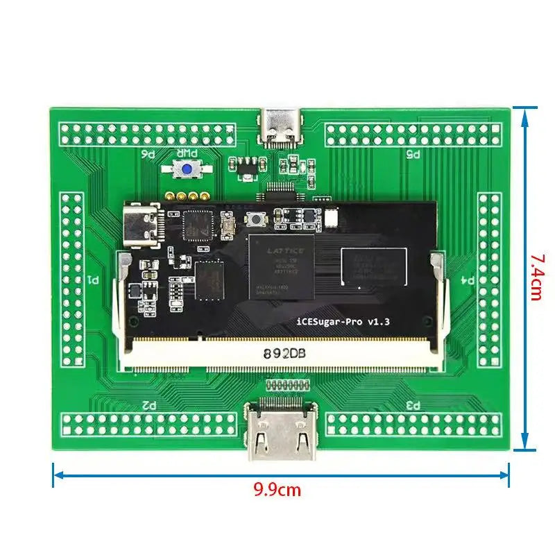 iCESugar-Pro FPGA Development-Board Lattice ECP5 LFE5U FPGA RISC-V Linux SODIMM Module