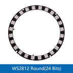 5V 1Bit 3 4Bit 7 8Bit 9 12Bit 16Bit 24Bit 32Bit 64 Bits WS2812 5050 RGB LED Ring Lamp Light + Integrated Drivers For Arduino Diy