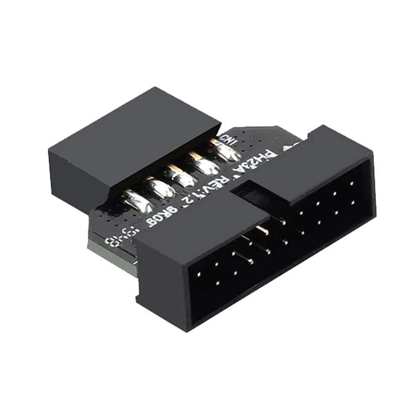 1PCS Front Panel Plug Connector USB3.0 19-pin To USB 9Pin Adapter For Motherboard