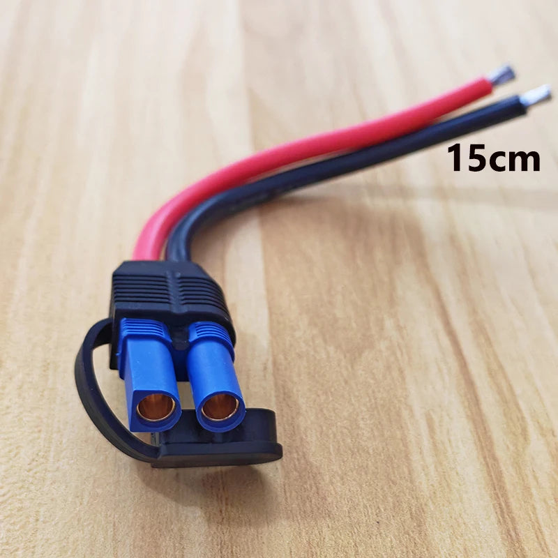 EC5 Male Female Plug High Current 10AWG Silicone With Waterproof Extension Power Cord Car Model Airplane Emergency Starter Cable