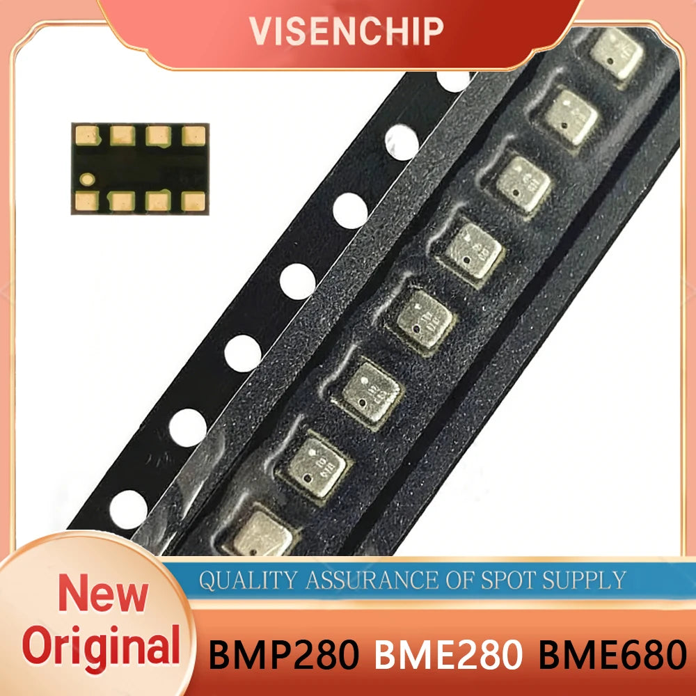 1piece New Original BME680 BME280 BMP280 LGA-8 SMD MEMS Digital Gas Pressure Temperature Humidity Sensor IC Chip