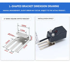 Proximity Switch SN04-N Metal Detection Sensor for Metal Inspection SN04-N2 SN04-P SN04-P2 SN04-D1 D2 Y1 Y2 NPN PNP NC NO