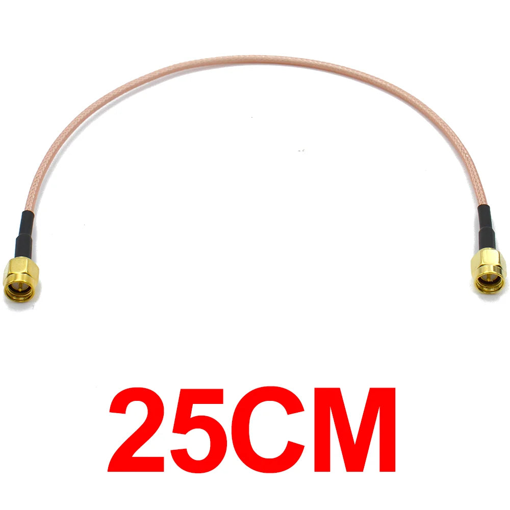 SMA to SMA Cable Male to Male Connector Antenna extension jumper RF cable Pigtail Adapter Cable RG316 For WIFI 3G 4G GSM Antenna