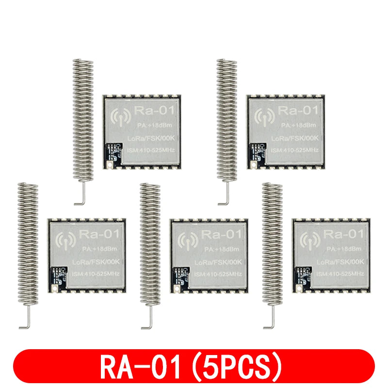 1~10PCS RA-01 RA-02 LoRa SX1278 433Mhz Wireless Spread Spectrum Transmission Module Most Distant 10KM For arduino