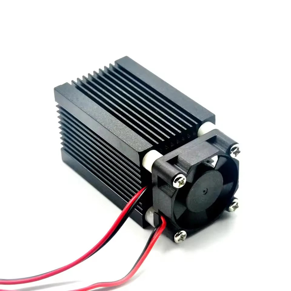 850nm 1000mW IR Focusable Dot Laser Diode Module Fan Cooling 12V Driver TTL for Industrial Woodwork Tools
