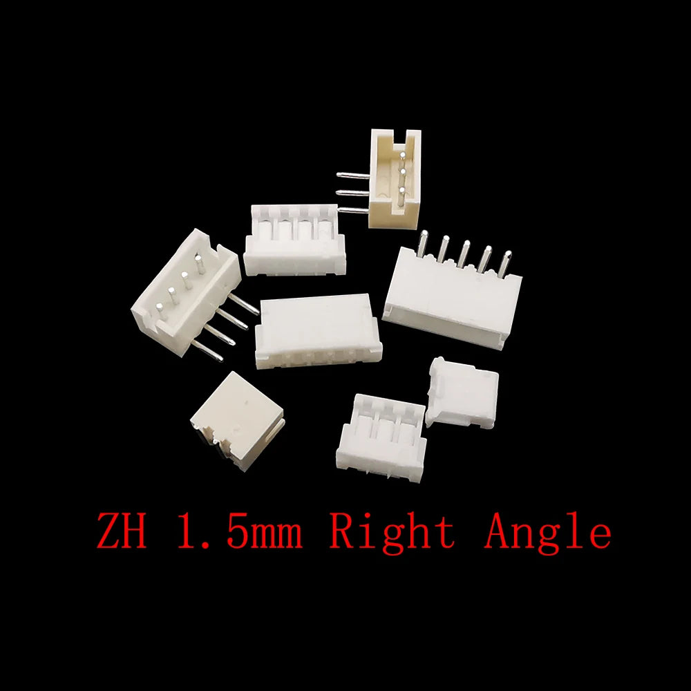 1Box JST ZH 1.5mm 2P 3P 4P 5 Pin Male Plug Female Socket Housing SMD DIP Terminal Kit Pin Header Crimp Wire Connector JST ZH1.5