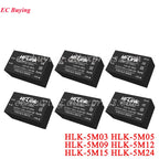 1Pc-2Pcs 5W 220V to 5V/3.3V/9V/12V/15V/24V AC DC Mini Power Supply Module Board Hi-Link HLK-5M03 5M05 5M09 5M12 5M15 5M24 5M05B