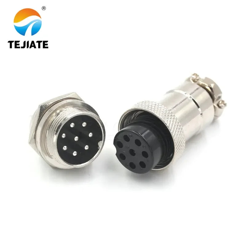20mm Aviation Plug Connector and Socket GX20 2/3/4/5/6/7/8/9/10/12 core