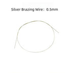 Silver Solder Wire & Sheet Kit High Medium Low Temp for Jewelry Making Repair DIY Craft Ring Bracelet Welding Supplies Gift