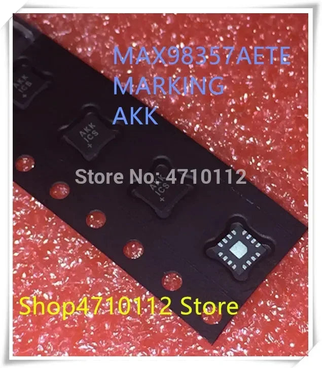 Free shipping NEW 10PCS/LOT MAX98357AETE MAX98357A MAX98357 MARKING AKK QFN-16