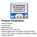 BE-880Q GNSS GPS Module M10050 Chip QMC5883 Compass Ultra Low Power 28x28x8.4mm for RC Drone FPV Flight Controller DIY Project