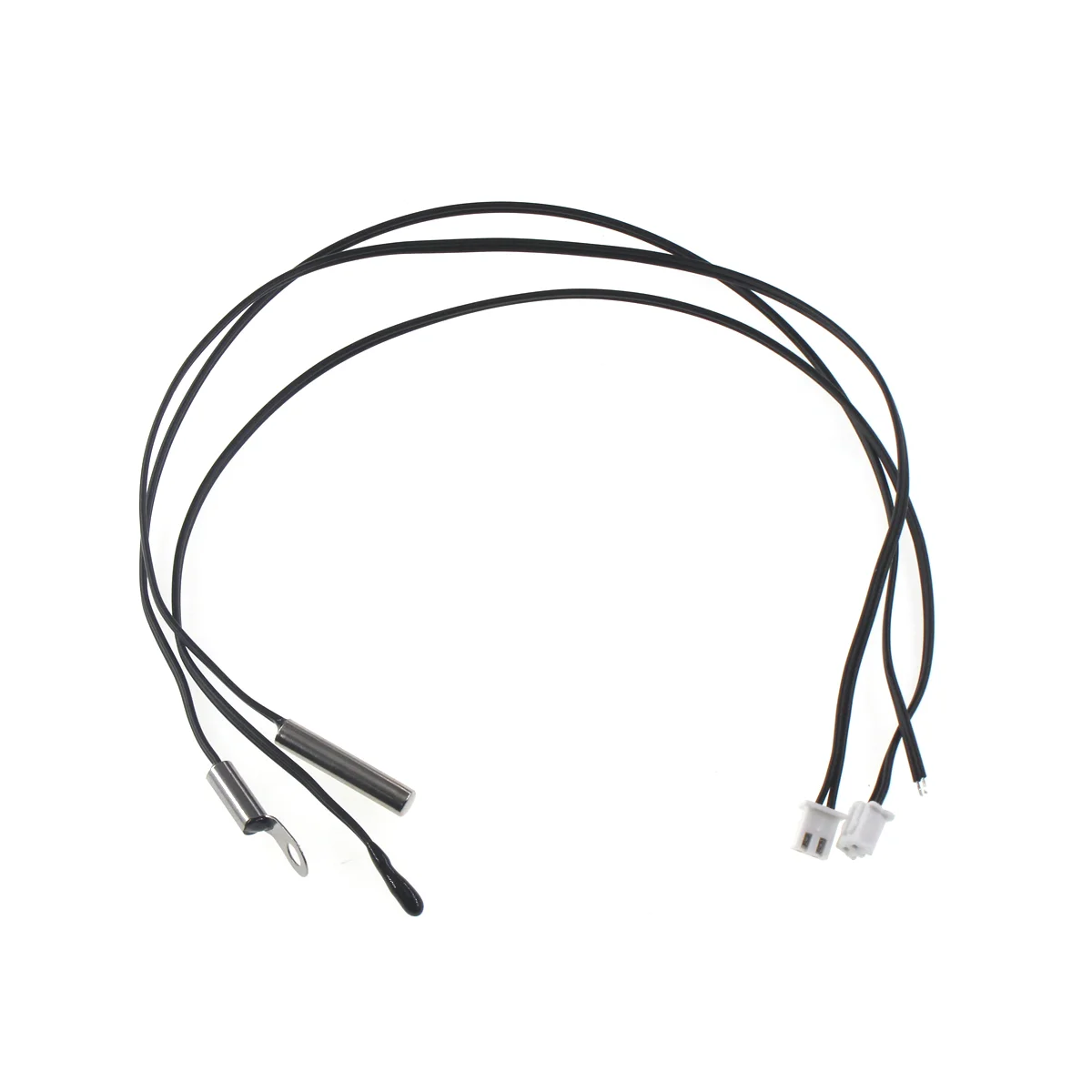 2pcs Ntc 10K 20K 50K 100K 1% 3950 Thermistor Temperature Sensor Waterproof Probe Cable For Arduino W1209 W1401 30Cm