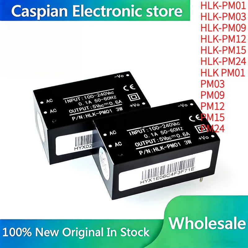 2pcs 100% New HLK-PM01 HLK-PM03 HLK-PM09 HLK-PM12 HLK-PM15 HLK-PM24 HLK PM01 PM03 PM09 PM12 PM15 PM24 In Stock Wholesale