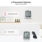 ThermoPro TP60C 60M Wireless Digital Indoor Outdoor Thermometer Hygrometer Weather Station for Home