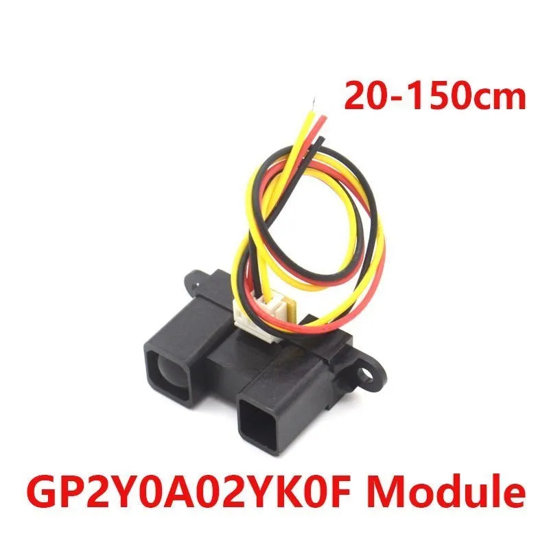 GP2Y0A21YK0F GP2Y0A02YK0F Infrared Proximity Sensor Module IR Infrared Analog Distance Sensor Module 10-80cm 20-150cm 4.5~5.5V