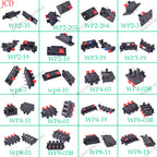 1PCS  Connector Terminal 2P 4P 6P 8P 12P Push In Jack Spring Load Audio Speaker Terminals Breadboard Clips