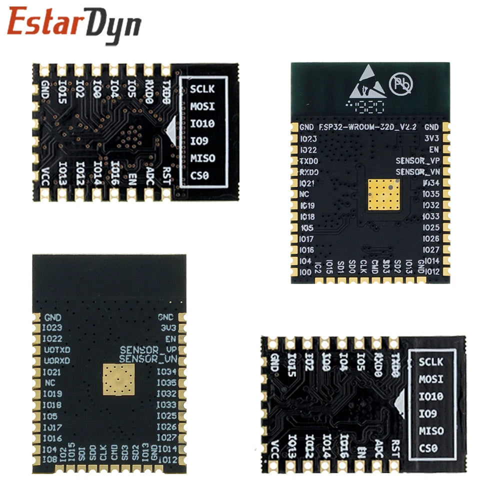 Estardyn ESP8266 ESP-12E/12F ESP32/32S Serial WiFi IoT Module Dual Core Low Power Consumption 3.3V MCU Board