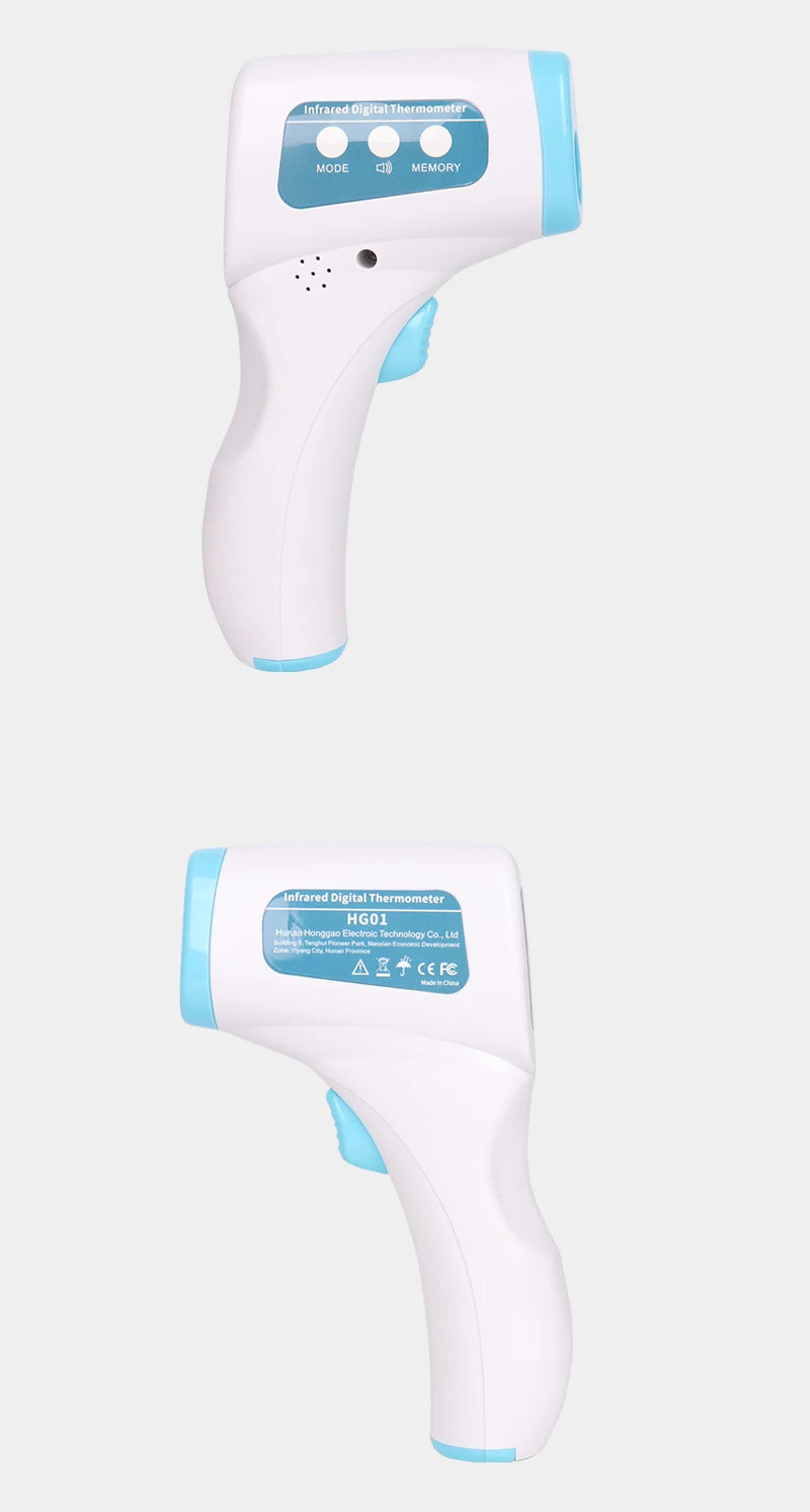 Multifunction Thermometer Three-color Backlit Display Forehead Thermometer Digital Display Infrared Alarm Human Body Thermometer