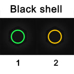16/19/22mm Two Color Waterproof Metal Push Button Switch LED Light Momentary Latching Car Engine Switch 5V 12V 24V 220V Red Blue