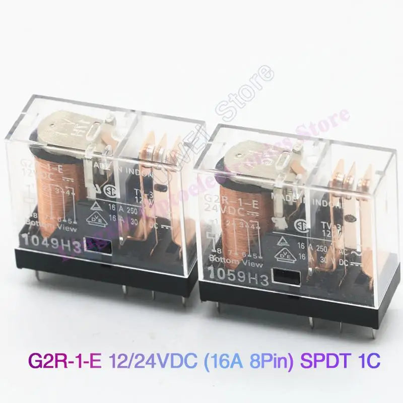 20Pcs/Lot Power Relays G2R-1-E 12VDC 24VDC 8PIN 16A 250VAC 30VDC SPDT G2R-1-E-5VDC G2R-1-E-12VDC G2R-1-E-24VDC 100% Original New