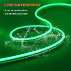 5V USB RGB LED Neon Strip 1M 2M 3M 5M Flexible LED Strip with Remote Control Waterproof Neon Silicone Ribbon Adhesive Tape