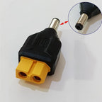 XT60 Conversion Plug Adapter, Model Airplane Battery Charging Conversion Plug XT60 to DC5.5*2.1/5.5*2.5/Type-C Female Connector