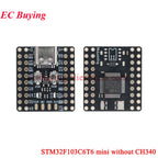 1-2Pcs STM32F103C6T6 STM32F103C8T6 CH32F103C8T6 APM32F103C8T6 CH32 ARM STM32 Minimum System Development Board Module For Arduino