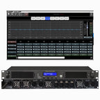 ShennDare Professional Digital DSP Power Amplifier 4x1000W 8OHM 4CH Sound Amplifier Processor DJ Subwoofer Line Array Speaker