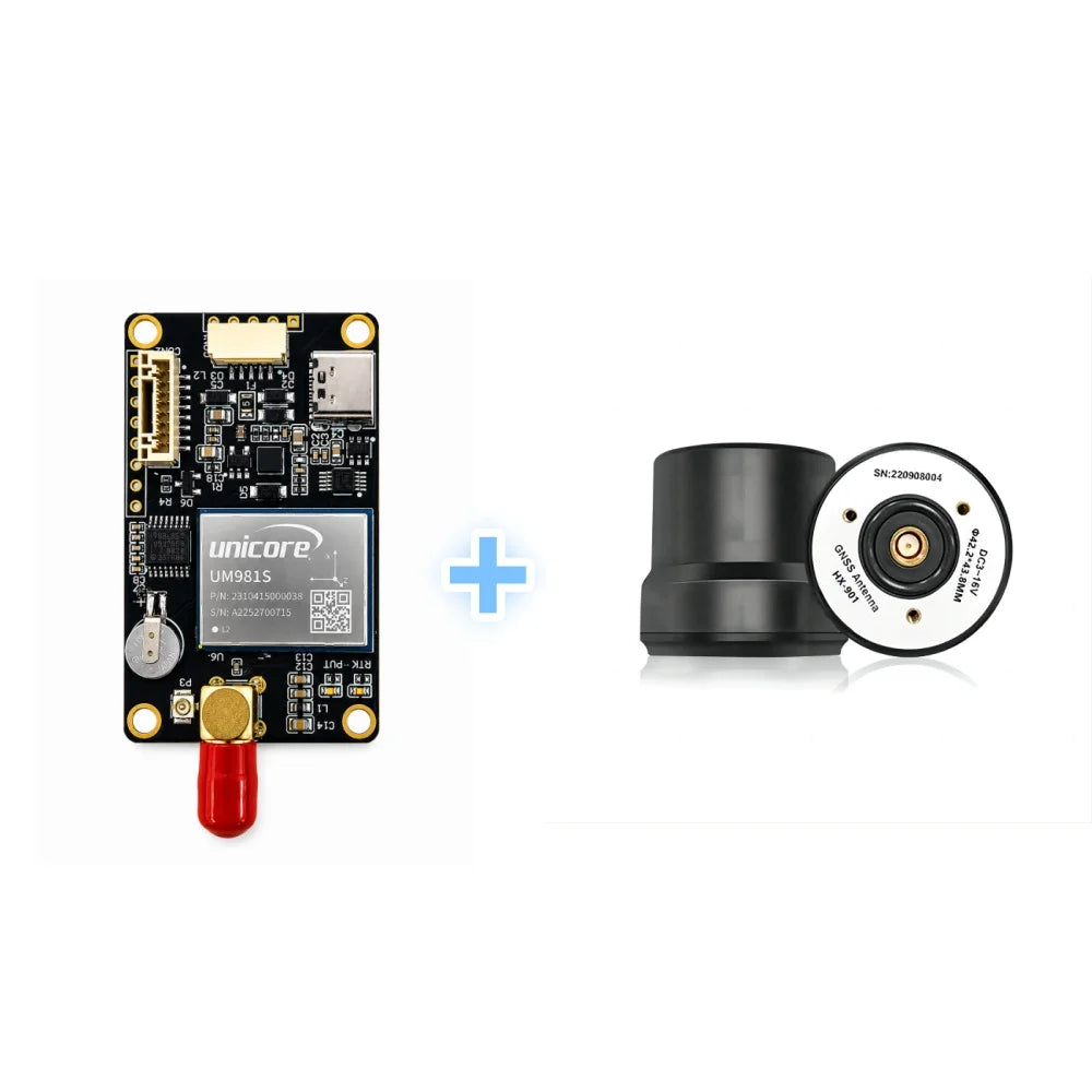 UM981S RTK GNSS Module IMU INS Tilt Surveying Board Multi-Frequency Centimeter Positioning GPS BDS Receiver for Survey GIS
