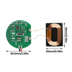 5W Wireless Charging Receiver Module Coil Circuit Board Type C 5V Fast Charging Wireless Charger PCBA DIY Standard Accessories