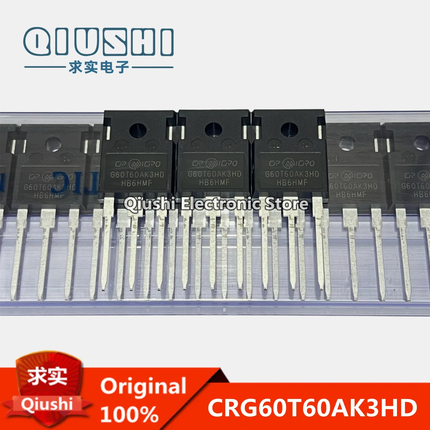 10PCS New Original CRG60T60AK3HD G60T60AK3HD TO-3P IGBT 60A 600V