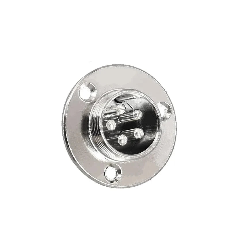 5pcs GX16 Flange Butting Type Aviation Plug Socket 2/3/4/5/6/7/8/9/10 Pin Male Female Fixing Circular Connectors