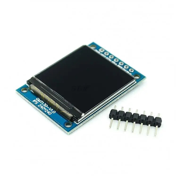 TFT Display 0.96 / 1.3 inch IPS 7P SPI HD 65K Full Color LCD Module ST7735 Drive IC 80*160 (Not OLED) For Arduino