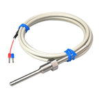 1PC Probe 5x150mm NTC 10K/20K/50K/100K Thermistor Thread M8 Temperature Sensor Waterproof Thermocouple Multi-strand Wire 1-3M