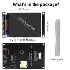 2.8/3.2/3.5 inch SPI IPS LCD screen Colorful Capacitive Touch Screen Display Module 240*320/320*480 IPS For Esp32 Arduino