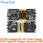 10pcs/1pc XC5015 JW3510 XC7010 Isolated Power Supply Module DC-DC Wide Voltage 9-42V to 5V 12V ±5V ±12V Output Reserved LDO