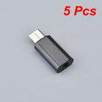 3.5mm Female to Type C Male Adapter For Xiaomi Huawei POCO Wired Headset Converter OTG USBC to 3.5mm Earphone Audio AUX Adapter