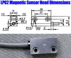 7-Bit LCD Display LP02 Integrated Embedded Magnet Measurement System Magnetic Tape with Stain Belt Profile