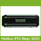 Waveshare Modbus RTU 32-Ch Relay Module, RS485 Interface, With Multiple Isolation Protection Circuits