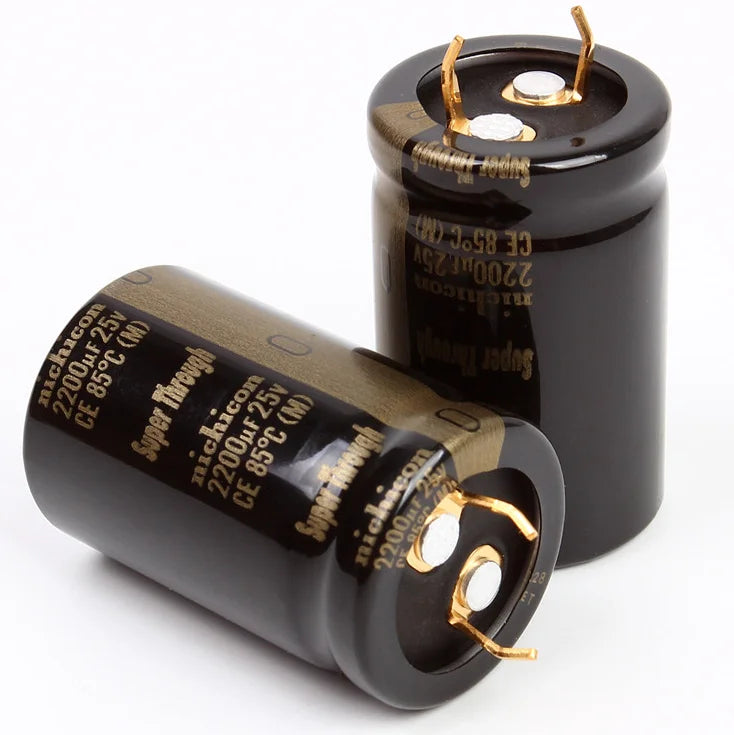 2PCS nichicon LKG TYPE-III 680UF 1000UF 2200UF 25V 35V 50V 63V 100V Super Through Audio Capacitor HI-FI KG free shipping