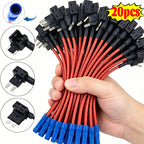 20/5pcs Car Fuse Holder Add-a-circuit MINI SMALL MEDIUM TAP Adapter Micro Mini Standard Blade Car Fuse with Holder Adapter 32V