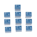 10 Pieces SRD 05VDC SL C 5Pin Power Relay 5V DC SPDT PCB Type Blue